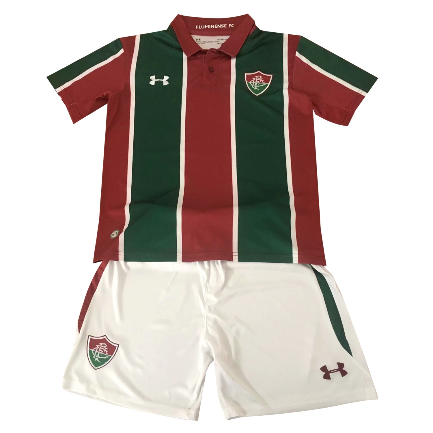Camiseta Fluminense 1ª Kit Niño 2019 2020 Rojo Verde